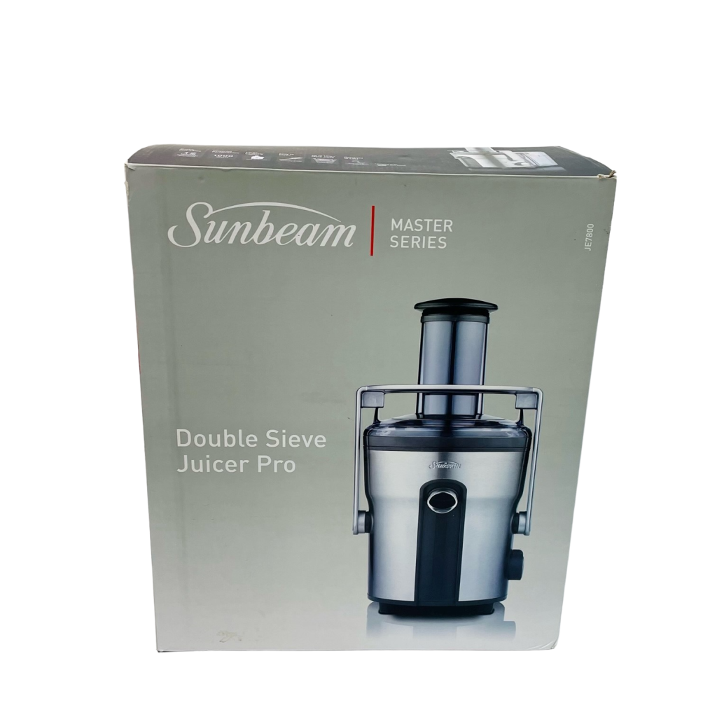 SUNBEAM DOUBLE SIEVE JUICER PRO NEW IN BOX HL2578 Hock and Go