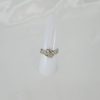 10CT TWO-TONE DIAMOND CLUSTER EVERMORE RING HL3634