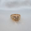 UNISEX 14CT ROSE GOLD DIAMOND DRESS RING WITH VALUATION HL4521 - Image 4