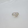 10CT TWO-TONE DIAMOND CLUSTER EVERMORE RING HL3634 - Image 4