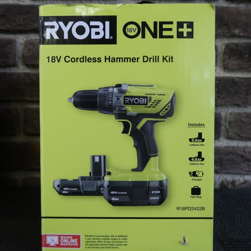 RYOBI HAMMER DRILL KIT HL6367 Hock and Go