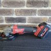 MILWAUKEE ANGLE GRINDER W/ 6.0 BATTERY HL5113