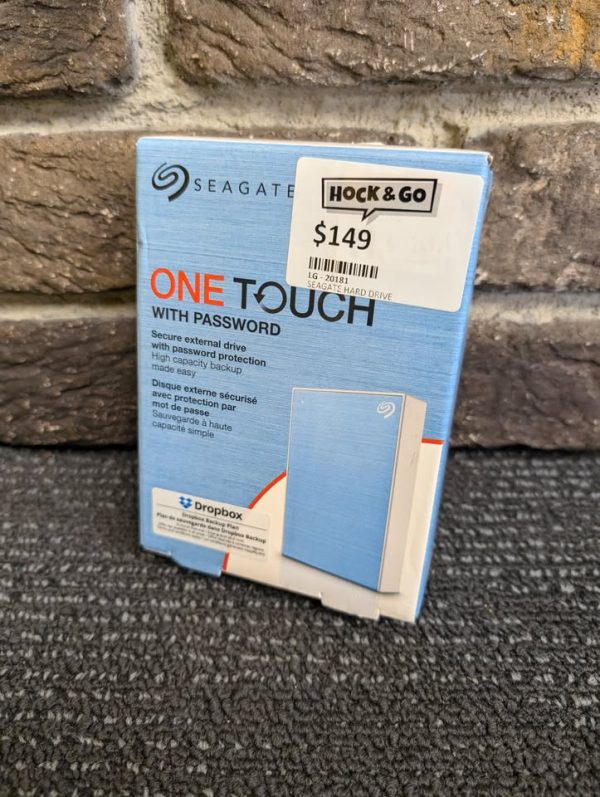 SEAGATE 5TB HARD DRIVE ONE TOUCH - Image 3