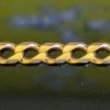 9ct Yellow Gold Square Curb Chain - LG16462 - Image 3