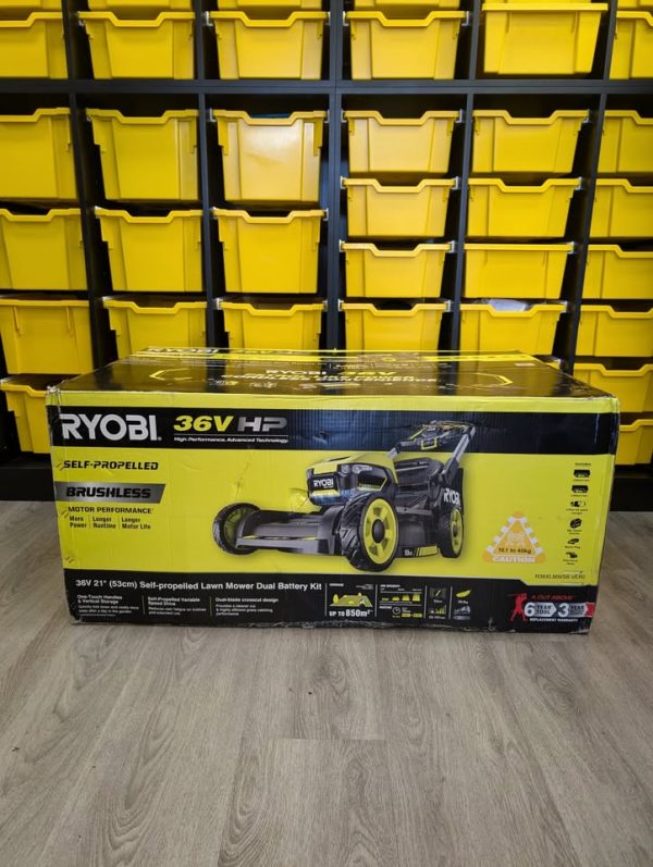 Ryobi 36V HP 53cm Brushless Self-Propelled Mower Dual Battery Kit - LG20534 - Image 2