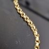 9ct Yellow Gold Belcher Bracelet - LG19396 - Image 11