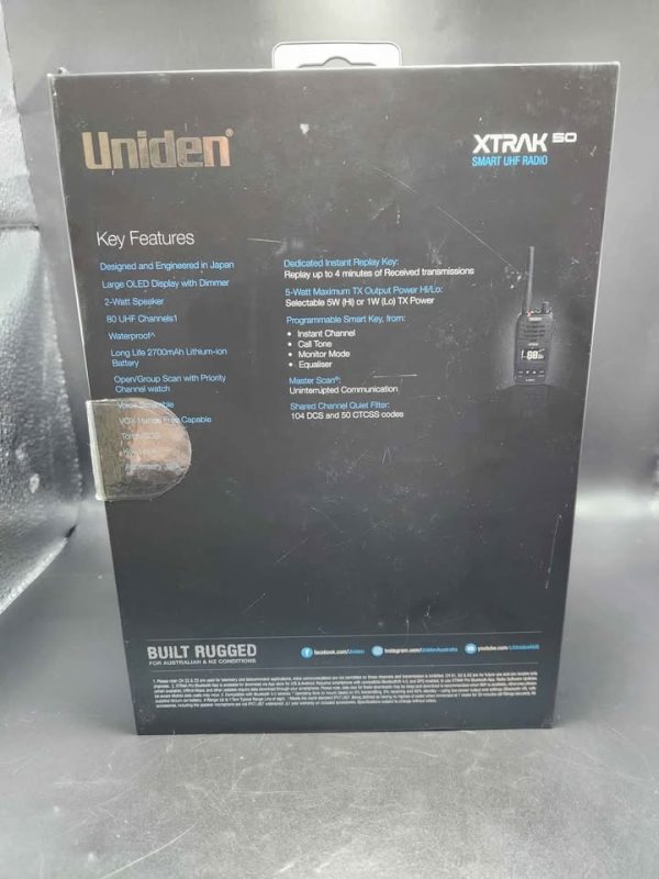 Uniden Xtrak 50 UHF 5 Watt Radio - HL21923 - Image 14