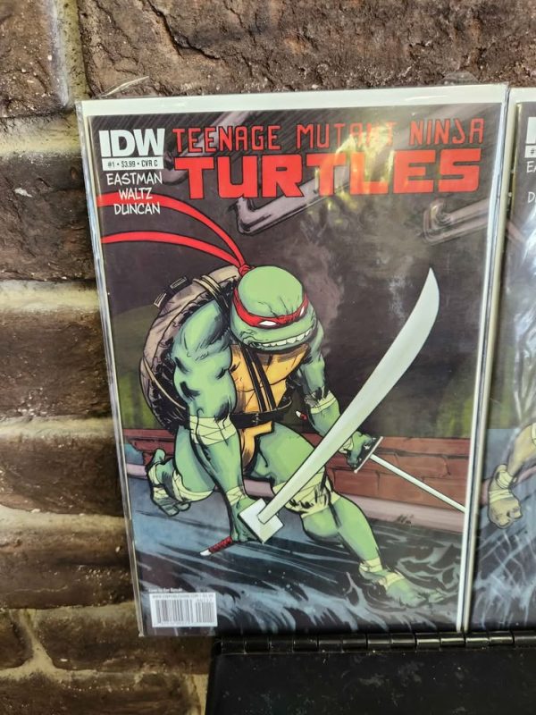 IDW Issue 1 TMNT Comic Set of 4 - HL21904 - Image 2