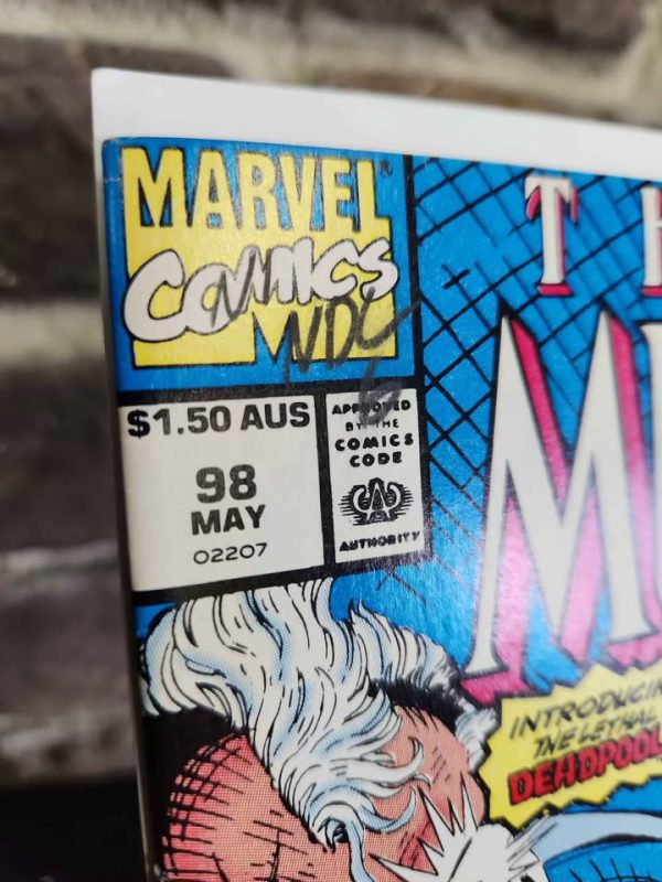 Marvel Comics Issue 98 May of The Mutants (First Appearance of Deadpool) - HL21903 - Image 12