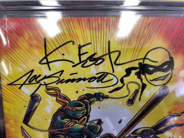 Graded TMNT Comic Signed by Keven Eastman & Joe Sinnott 9.8 - HL21905 - Image 10