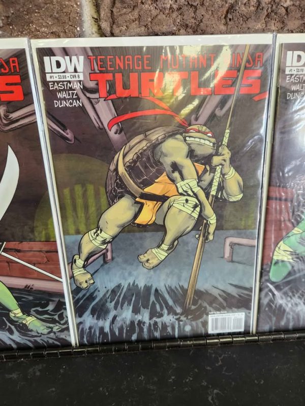 IDW Issue 1 TMNT Comic Set of 4 - HL21904 - Image 3