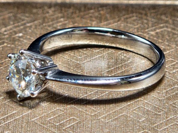 18ct White Gold Diamond Engagement Ring With GIA Report - HL21844 - Image 11