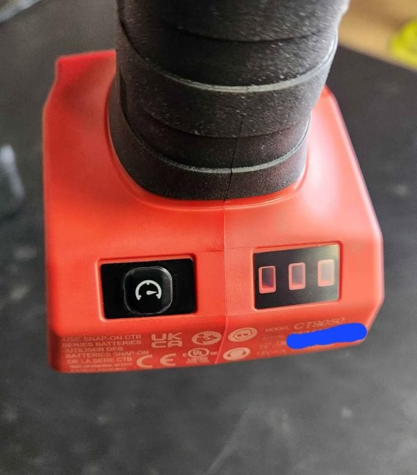 Snap On 1/2" 18v Impact Wrench With 5ah Battery - HL22313 - Image 18