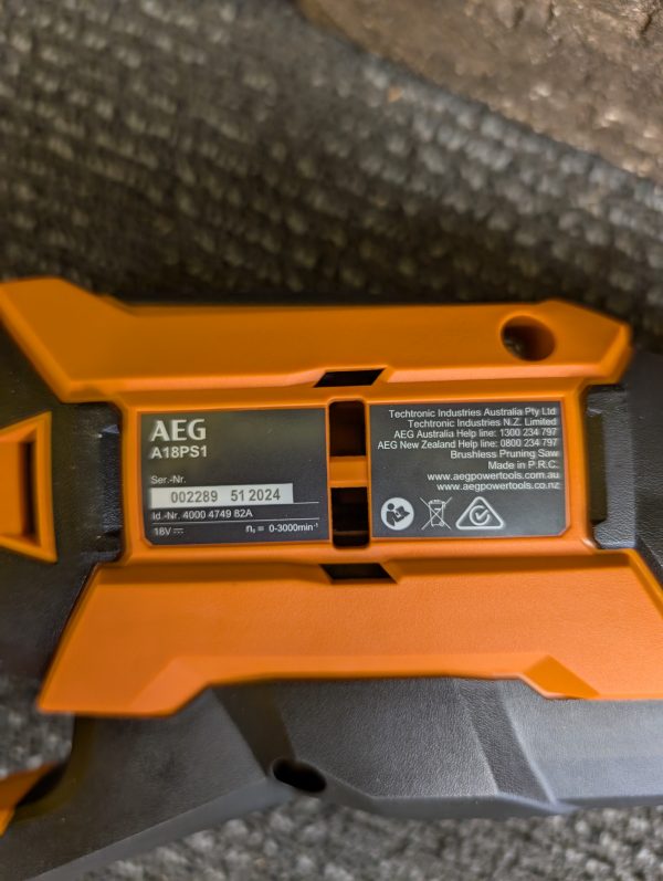 Aeg Pruning Saw (Skin only) - Image 4