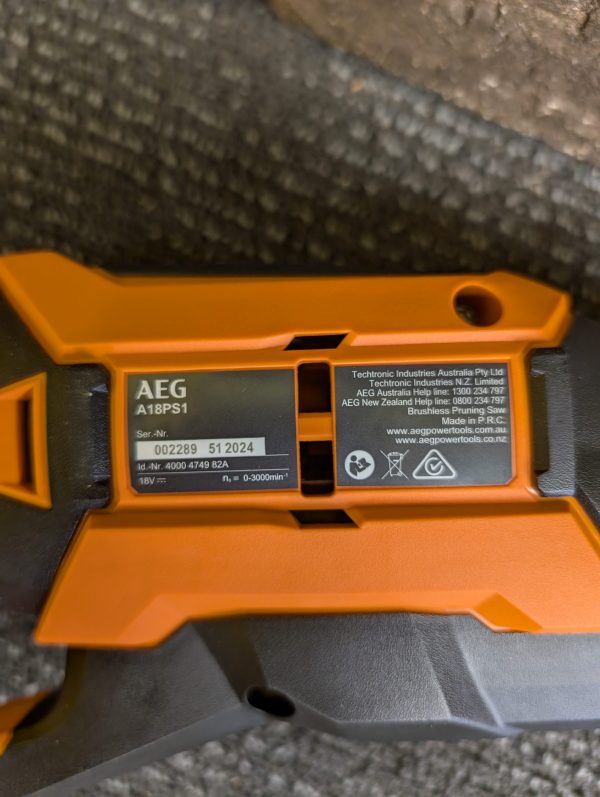 Aeg Pruning Saw (Skin only) - Image 10