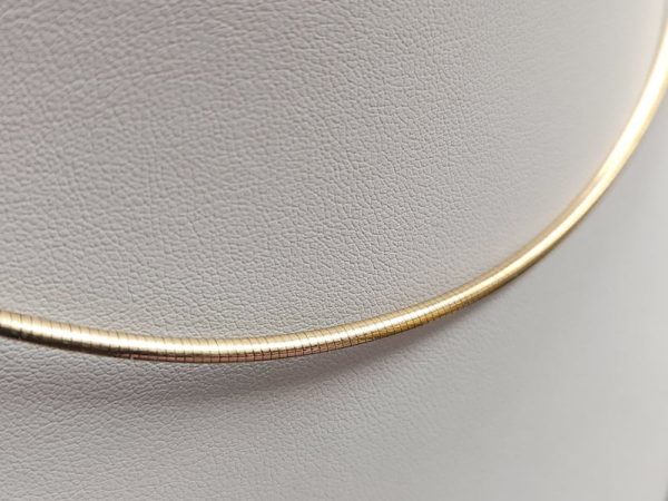 Ladies 9ct Gold Omega Necklace - HL18928 - Image 14