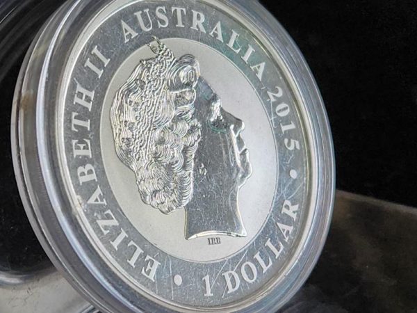 2015 One Ounce .999 Silver $1 Kookaburra Coin - HL22046 - Image 8