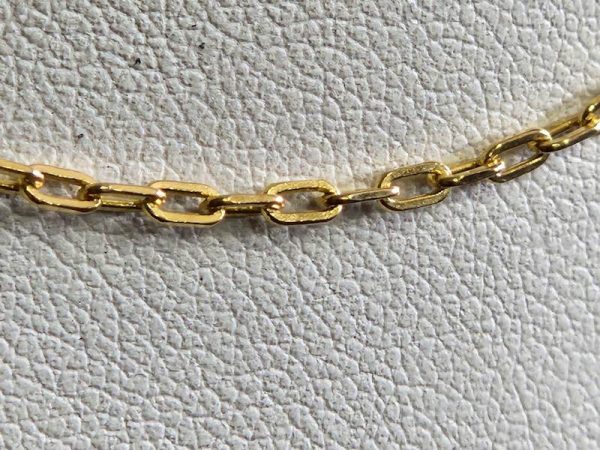 Ladies 14ct Gold Chain Link Necklace - HL21667 - Image 2