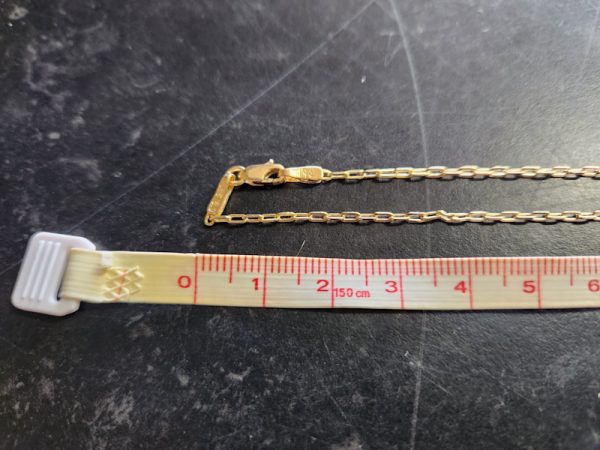 Ladies 14ct Gold Chain Link Necklace - HL21667 - Image 7