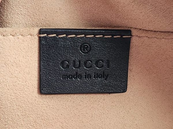 Gucci GG Marmont Small Matelassé Black Leather Shoulder Bag - HL22085 - Image 16