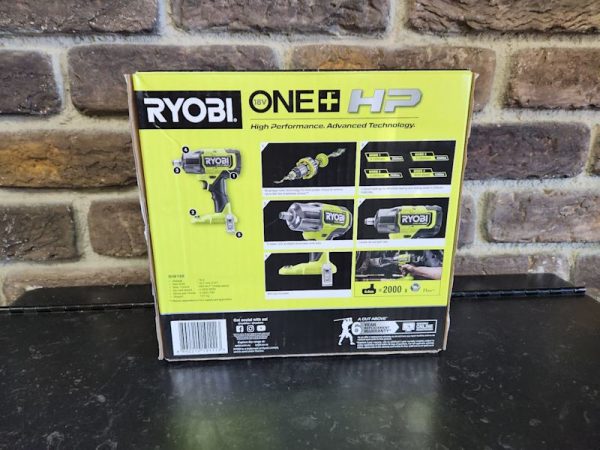 Ryobi 18v 1/2 Impact Wrench Skin Only - HL22565 - Image 6