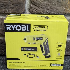 Ryobi Electric Screwdriver Kit