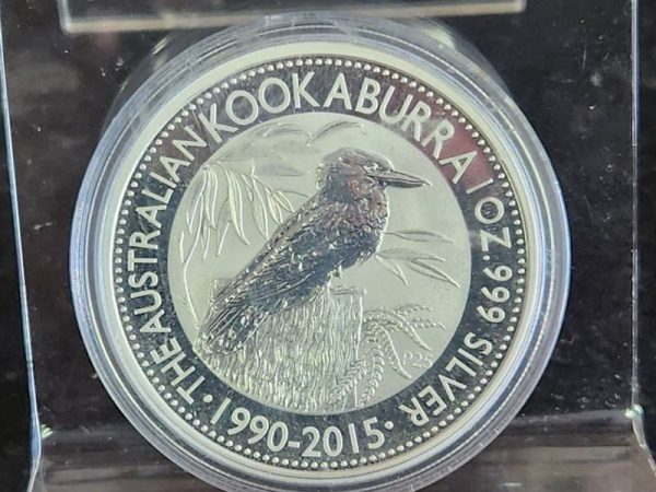 2015 One Ounce .999 Silver $1 Kookaburra Coin - HL22046