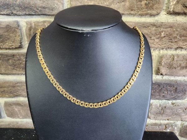 Unisex 9ct Gold Double Link Chain - HL21983 - Image 7