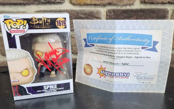 James Masters Signed Spike Pop Figure - HL20704 - Image 9