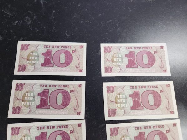 British Armed Forces Ten Pence 6th Series Banknote Set Of 10 - HL22446 - Image 10