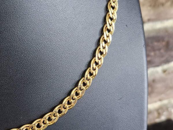 Unisex 9ct Gold Double Link Chain - HL21983 - Image 9
