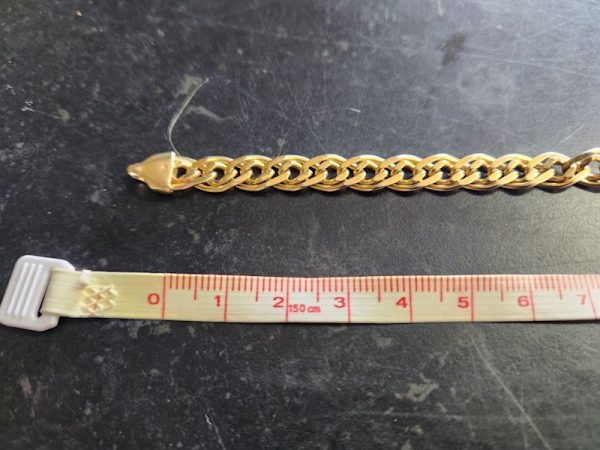 Unisex 9ct Gold Double Link Chain - HL21983 - Image 5