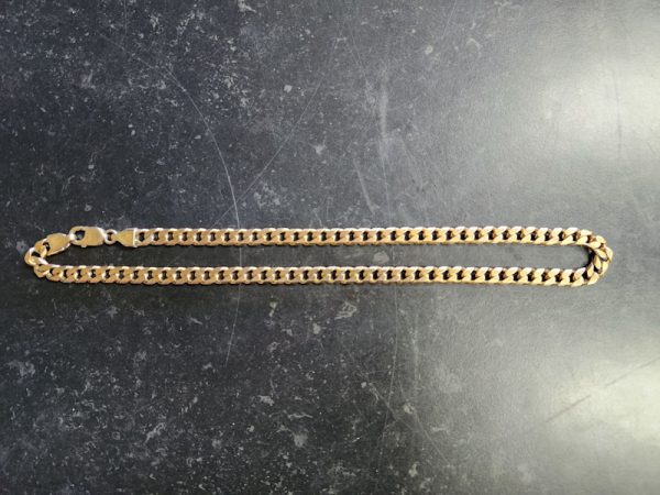 Mens 9ct Gold Cirb Link Chain - HL22039 - Image 10
