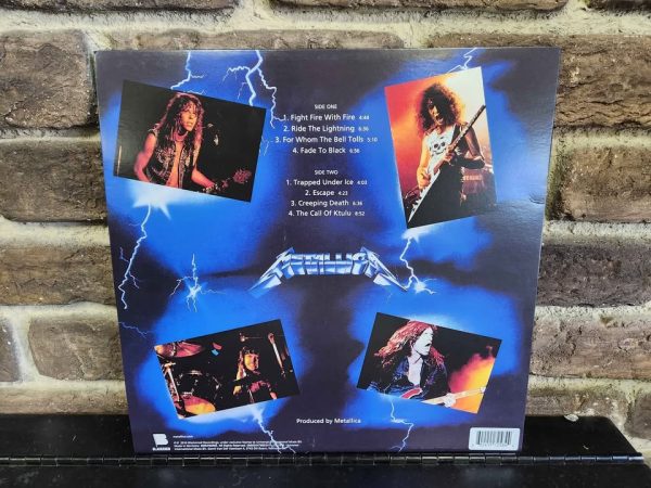 Metallica Ride The Lightning Electric Blue Edition Vinyl - HL19509-7 - Image 8