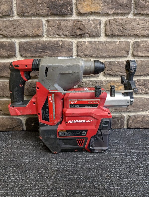 Milwaukee Hammer Drill and Hammer Vac Attachment - Image 3