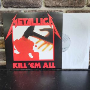 Metallica Kill 'em All Jump In The Fire Red Engine Edition Vinyl - HL19509-6