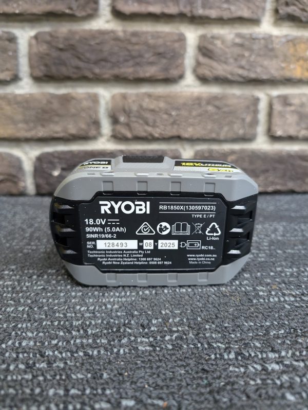 Ryobi 18V 5.0Ah Battery - Image 3