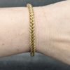 Mens 18ct Yellow Gold Franco Bracelet - LG19687 - Image 6