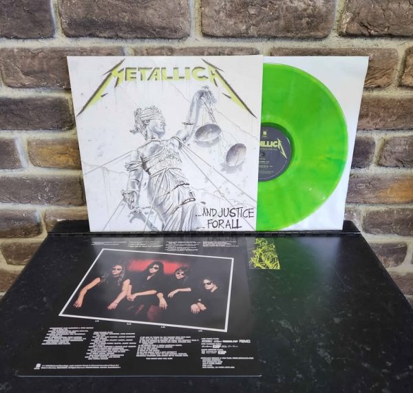 Metallica And Justice For All Dyers Green Edition Vinyl - HL19509-10