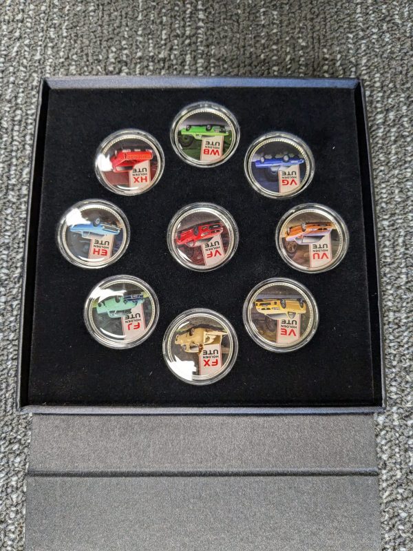 HOLDEN UTE 70TH ANNIVERSARY COIN SET - LG22739 - Image 9