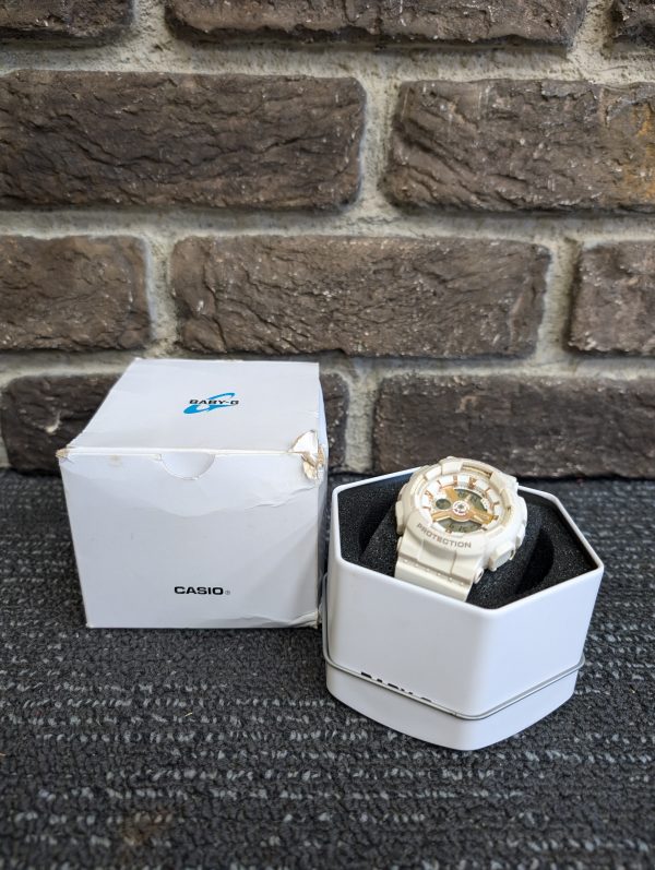 White Casio Baby G Watch