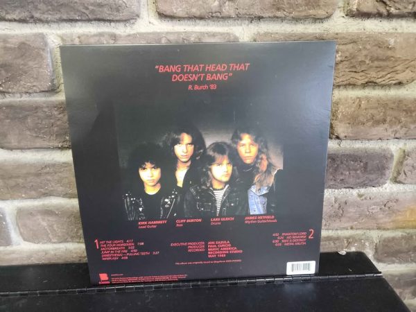 Metallica Kill 'em All Jump In The Fire Red Engine Edition Vinyl - HL19509-6 - Image 4