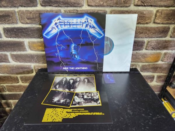Metallica Ride The Lightning Electric Blue Edition Vinyl - HL19509-7 - Image 6
