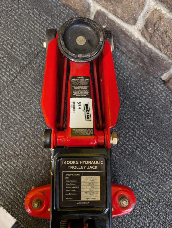 SCA Trolley Jack 1400KG (Sold as is) - Image 7