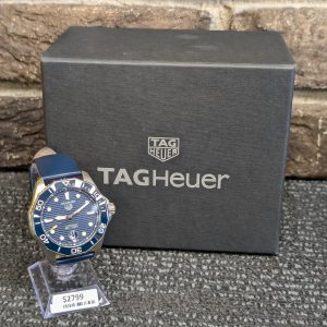 BLUE TAG HEUER WATCH