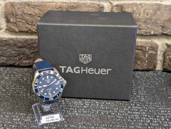 BLUE TAG HEUER WATCH - Image 5