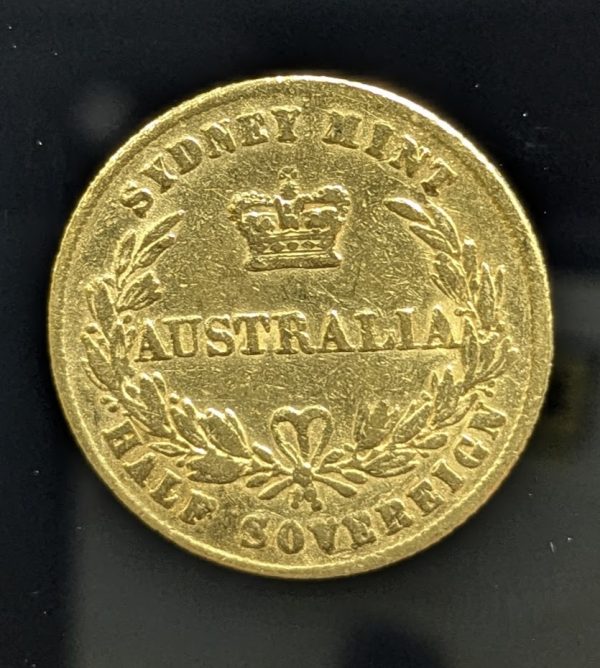 22CT YELLOW HALF SOVEREIGN GOLD COIN - LG18345 - Image 5