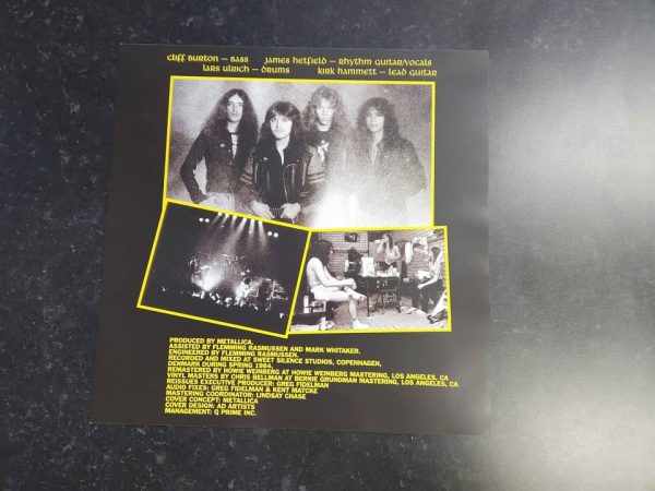 Metallica Ride The Lightning Electric Blue Edition Vinyl - HL19509-7 - Image 9