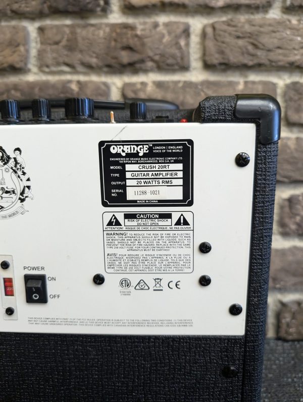 Orange Crush Guitar Amp - Image 11
