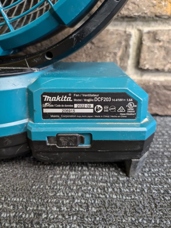 Makita Work Fan (Skin only) - Image 5